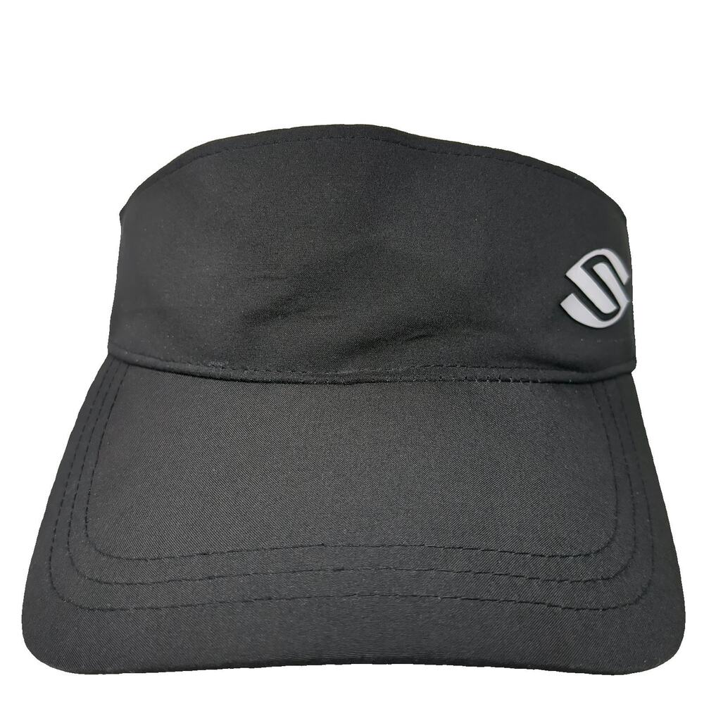 Selkirk Visor Black One Size Elastic Performance Pickleball Sport Hat Polyester